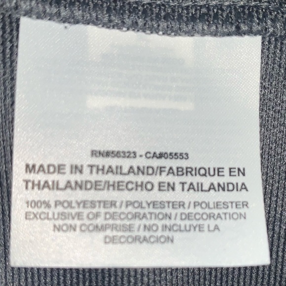 NikeGolf men’s size XL short sleeve polo shirt grey Dri-Fit collared golf shirt - Picture 12 of 16